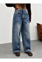 Tint-Embellished Side-Embellished Knee-Embellished Baggy Jeans - 2