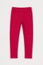 Pink Ribbed Winter Girls' Tights