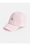 Pink Cherry Embroidered Baby Girl Cap Hat - 2