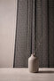 Mira Series Mesh Tulle Curtain Without Pleats - Black - 3