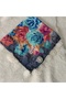 Handmade Needlework Writing, Scarf, Yemeni, Mevlit Cover, Head Cover, 4 Sides Embroidered, 100*100cm - 3