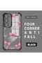 Samsung Galaxy S23 Compatible Transparent Back Four Corners Reinforced Impact Protection Silicone Case