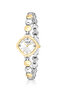 Elegant Women's Wristwatch Gold Silver Color Pl-1598B3X - 3