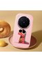 Vivo X300 Pro Compatible Shock-Absorbing Camera Protected Pink Silicone Case - 2