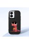 Vivo Y16/Y02S Compatible Shock-Absorbing Camera Protected Black Silicone Case