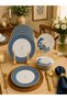 Bird New Gold Gilded 24 Piece Glass Tea Set for 6 People