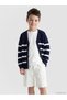 Alita city v-neck striped knit cardigan for boys - the alita city difference - 2