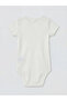Lcw Baby Blue Patterned Baby Boy Short Sleeve Snap Body 3-Pack - 5