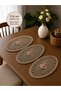Chenille 3-Piece Mini Runner Set 20 X 35 cm - 2