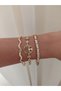 Xuping&Cm Gold 3-Piece Combination Steel Bracelet Set Women's Bracelet - 2