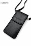 Vegan Leather Crossbody and Shoulder Bag with Phone and Passport Compartments - 3