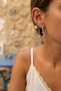 Set of 3 Moon, Star and Sun Model Gold Color Women's Earrings - Ebj260725W44400 - 2