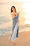Muslin Beach Towel/Peshtemal/Bath/Sauna/Turkish Bath Towel 100% Cotton Muslin 4 Layers 100X180 King Size - 2
