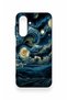 Samsung A26 Compatible Starry Night Patterned Silicone Case - 3