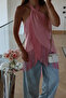 Tasseled blouse with ties - 3