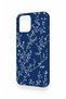 iPhone 12 Pro Max Compatible Thin Leaf Branch Pattern Silicone Case - 4