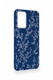 Oppo A16 Compatible Thin Leaf Branch Patterned Silicone Case - 3