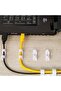 Cable Management Clips, Self-Adhesive Wire Holders, White Plastic Cord Organizers for Home Office,Pack Of 20 - 2