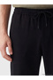 Lcw Vision Black Regular Fit Linen Look Men's Trousers - 3