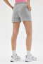 Women's High Waist Combed Cotton Mini Shorts - 8