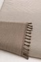 Hce |   Fringe Tied Bohemian Bedspread 1 Piece Modern Double Bedspread Pique 200X230 Decorative Double Bedspread Brown - 2