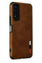 Aconcept Vivo Y11S Case Loop Leather Silicone (33435) - Brown - 2