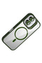 Aconcept iPhone 16 Remim Lens Cover with Magsafe Stand - (91511) Dark Green - 3