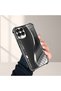 Samsung Galaxy M33 Compatible Transparent Back Four Corners Reinforced Impact Protection Silicone Case - 4