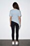 26Ytsh02163 Women's Drawstring Detailed T-Shirt - 3