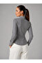 Women's Slim Fit Shirt Long Sleeve Slim Fit Buttoned Office Shirt - 2