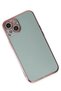 Aconcept iPhone 15 Case Volet Silicone - (105412) Green - 2