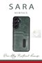 Aconcept Galaxy A16 5g Case Sara Leather Case with Business Card Holder (95853) - Black - 2