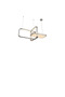 ثريا كروم LED من كوايزل 88 سم P 2311