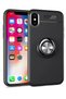 حافظة ACONCEPT لهاتف iPhone XS Max من السيليكون مع حلقة (95009) - أسود