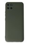 Aconcept Realme C11 Case Nano Inside Velvet Silicone - (105445) Dark Green