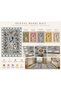 Eta Traditional Patterned Modern Woven Base Decorative Carpet Sdtamor2917 - 2
