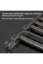 Foldable Bath Towel Holder with Hooks, Wall Mount - 7
