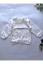 Baby Girl Hooded Vest and Rabbit Set 100% Cotton - 7