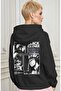 Black Clover Anime Back Printed Unisex Oversize Premium Hoodie - 3