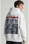Iron Maiden Rock Metal Music Band Back Printed Unisex Oversize Combed Cotton Hoodie