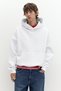 Kapüşonlu boxy sweatshirt - 2