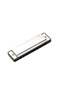 10-Hole Stainless Steel Chromatics Harmonica Mouth Organ - 4