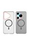 Huawei Pura 90 Pro Max 5G 2026 Hybrid Translucent Magsafe with Magnetic Charging Raised Camera Lips Elegant Look Case Cover - 2