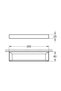 Inel pentru prosop Essentials Cube cromat - 3