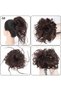 Messy Cocktail Bun hair bun hair bang hair extension elastic hair ban Hair Piece Hair Tousled Updo Hair Extensions Hairpiece Synthetic Hair Extensions Scrunchies Hairpiece for Women