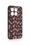 Mi 15t Pro Compatible Mini Pink Flower Pattern Silicone Case - 3