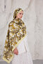 Patterned Bamboo Shawl Tok Duran Women's Shawl Bk58 - 2