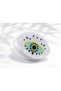 Bone Acetate Buckle with Eye Motif - 2