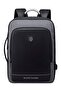 Expandable Travel Backpack Convertible Hand Carry bag with USB charging port with TSA friendly Opening laptop Bag for Unisex B00227L Dark Grey - 3