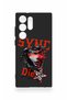 حافظة سيليكون متوافقة مع هاتف سامسونج S23 Ultra من نوع Sync Die Patterned - 2